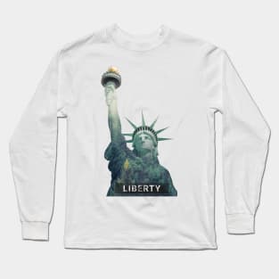 The Statue of Liberty Long Sleeve T-Shirt